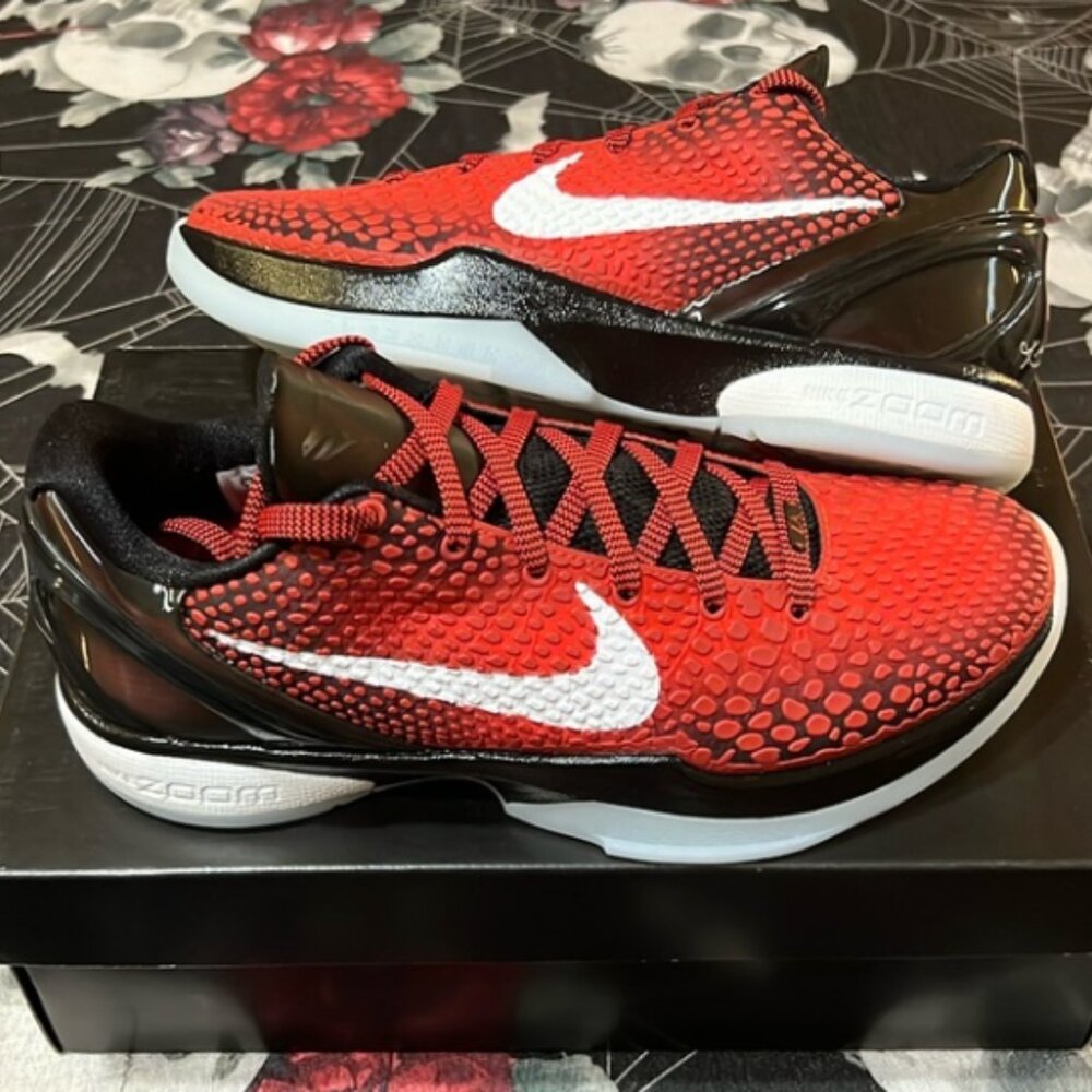NIKE KOBE 6 VI PROTRO ALL STAR CHALLENGE RED MENS